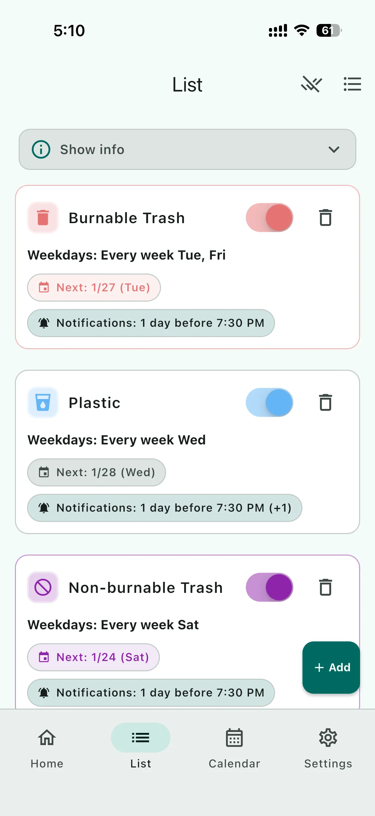 DingDong Trash screenshot